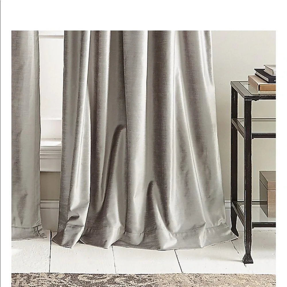 DKNY Modern Knotted Velvet 2-Pack Rod Pocket